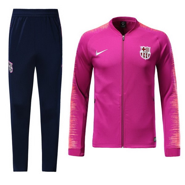 Barcelona Trainingsanzug 2018-19 Pink Fussballtrikots Günstig